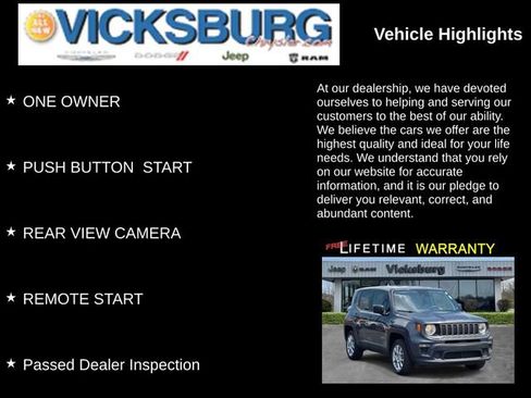 Used 2023 Jeep Renegade Latitude AWD/4WD image 19