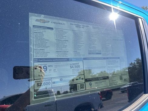 New 2026 Chevrolet Silverado 1500 Custom w/ Turbomax Blackout Package AWD/4WD image 36