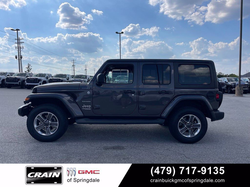 Used 2020 Jeep Wrangler Unlimited Sahara AWD/4WD image 4