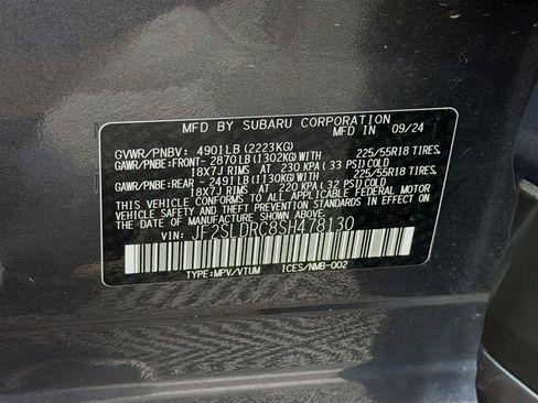 Used 2025 Subaru Forester Limited AWD/4WD image 40