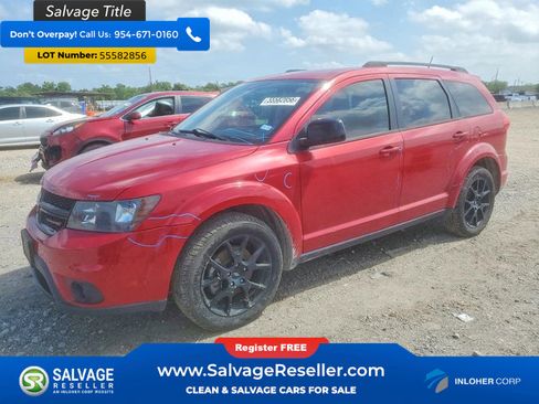 Used 2018 Dodge Journey SXT w/ Blacktop Package FWD image 1