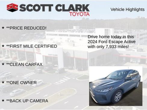 Used 2024 Ford Escape Active image 7