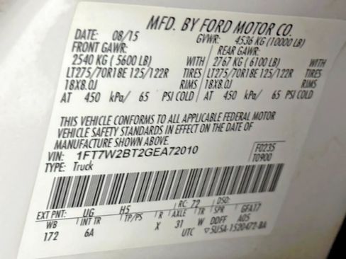 Used 2016 Ford F250 Lariat w/ Chrome Package AWD/4WD image 20