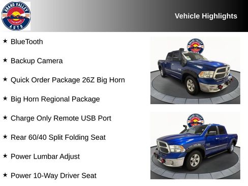 Used 2015 RAM 1500 Big Horn image 2