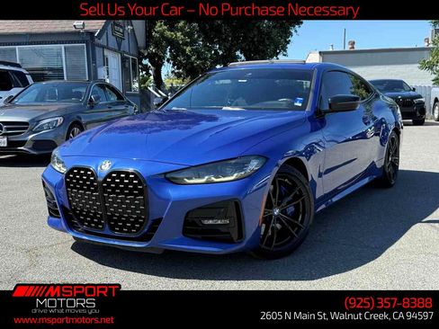 Used 2022 BMW 430i Coupe w/ M Sport Package RWD image 3