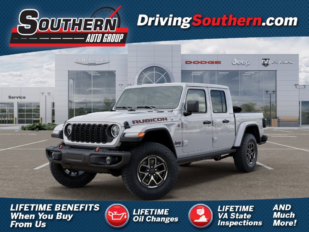 New 2026 Jeep Gladiator Rubicon w/ Safety Group AWD/4WD 360° Tour