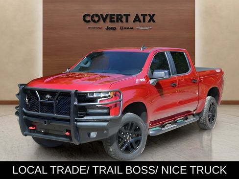 Used 2021 Chevrolet Silverado 1500 LT Trail Boss w/ Bed Protection Package AWD/4WD image 1
