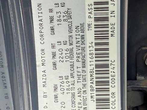 Used 2020 MAZDA MAZDA3 Hatchback w/ Premium Package image 29