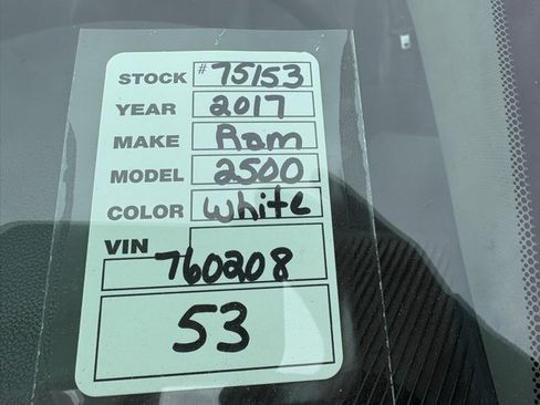 Used 2017 RAM 2500 ST w/ Protection Group image 36