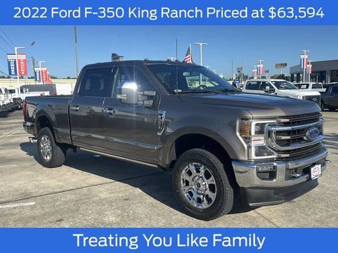 Certified 2022 Ford F350 King Ranch w/ King Ranch Ultimate Package AWD/4WD image 1