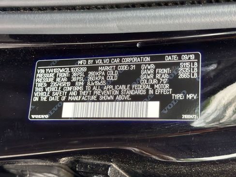 Used 2020 Volvo V60 T5 Cross Country w/ Protection Package Premier AWD/4WD image 24
