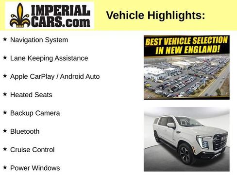 Used 2025 GMC Yukon XL AT4 w/ LPO, Floor Liner Package AWD/4WD image 3