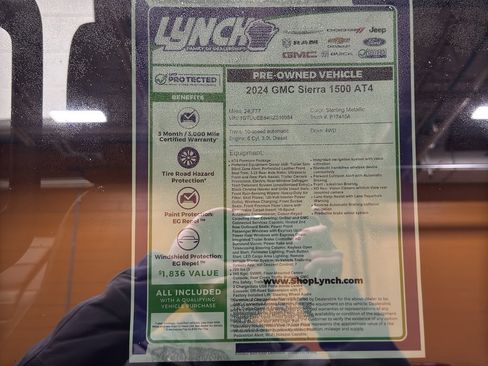 Used 2024 GMC Sierra 1500 AT4 w/ AT4 Premium Package image 48