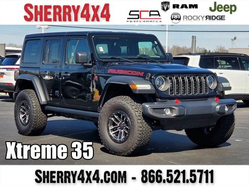 Used 2025 Jeep Wrangler Unlimited Rubicon w/ XTREMEE 35" Tire Package image 1