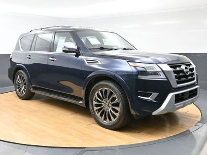 Used 2021 Nissan Armada Platinum w/ Captain's Chairs Package