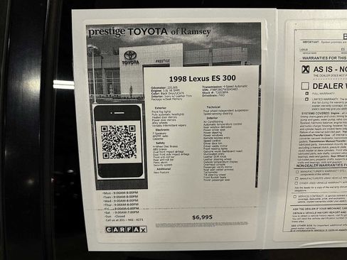 Used 1998 Lexus ES 330 image 13