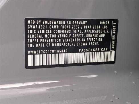New 2026 Volkswagen GTI SE image 25