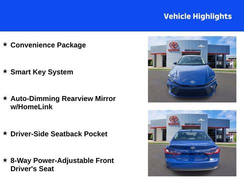 Used 2025 Toyota Camry LE w/ Convenience Package FWD image 4