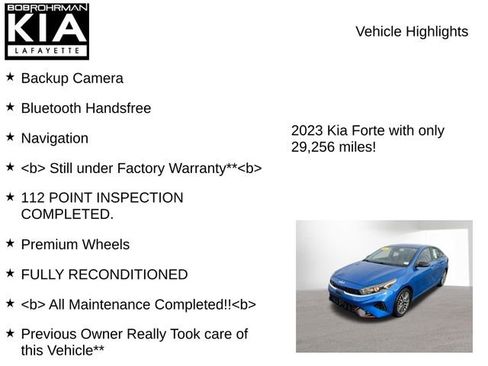 Used 2023 Kia Forte GT-Line w/ GT-Line Technology Package image 7