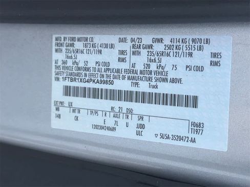 Used 2023 Ford Transit 250 148 High Roof image 27