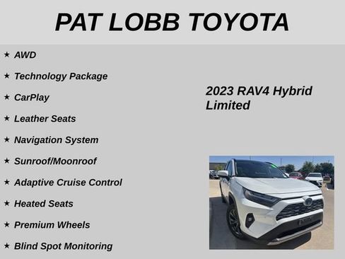 Used 2023 Toyota RAV4 Limited AWD/4WD image 19