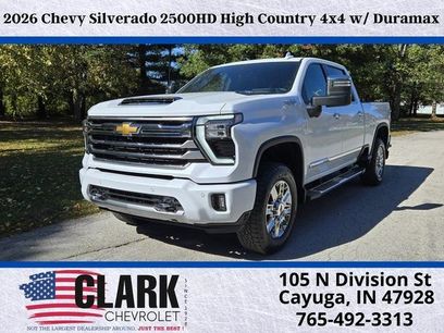 New 2026 Chevrolet Silverado 2500 High Country w/ Technology Package