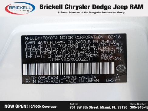 Used 2016 Lexus IS 200t image 37