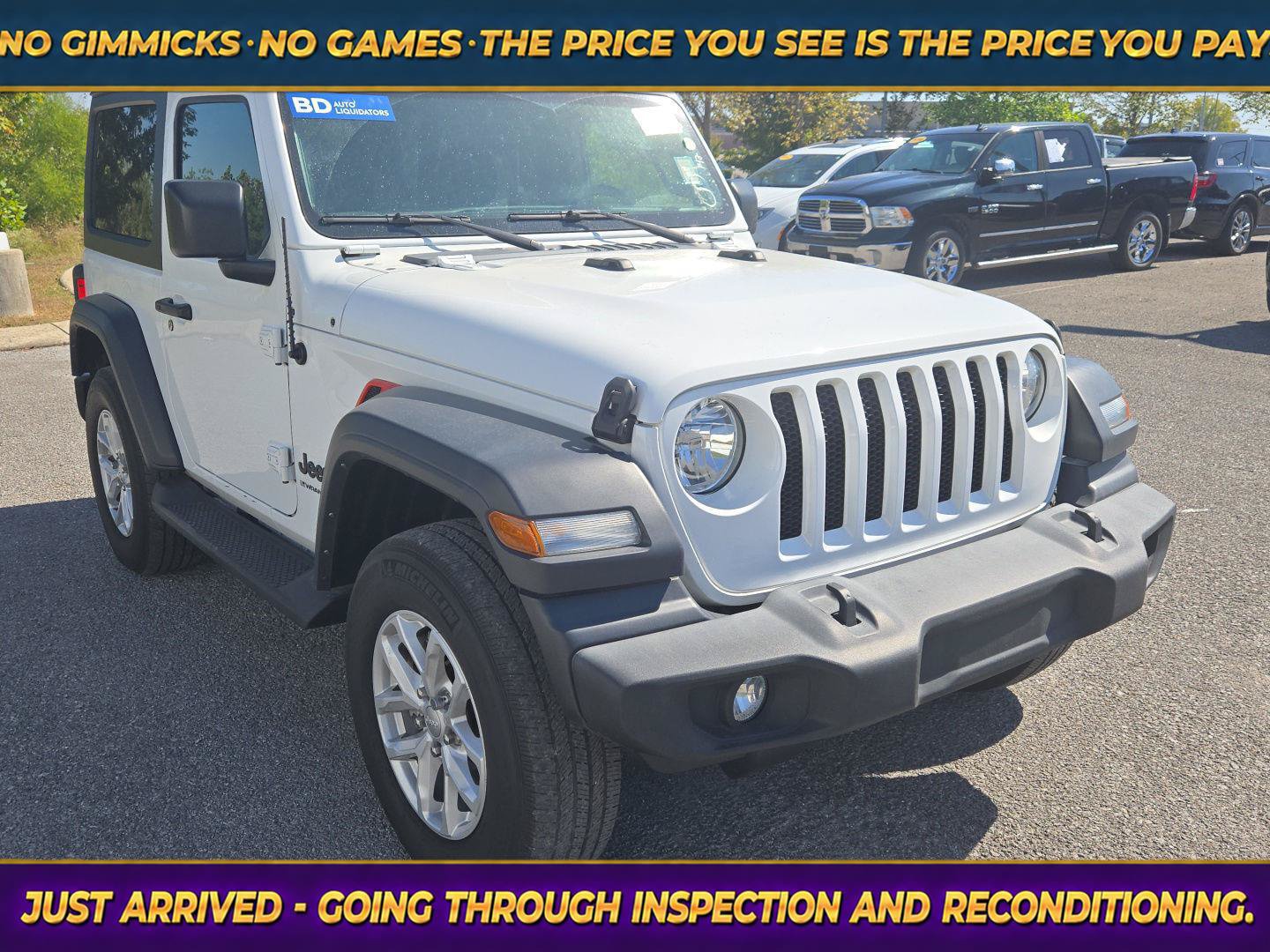 Used 2023 Jeep Wrangler Sport AWD/4WD image 1