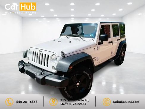 Used 2014 Jeep Wrangler Unlimited Sport w/ Quick Order Package 24S AWD/4WD image 3