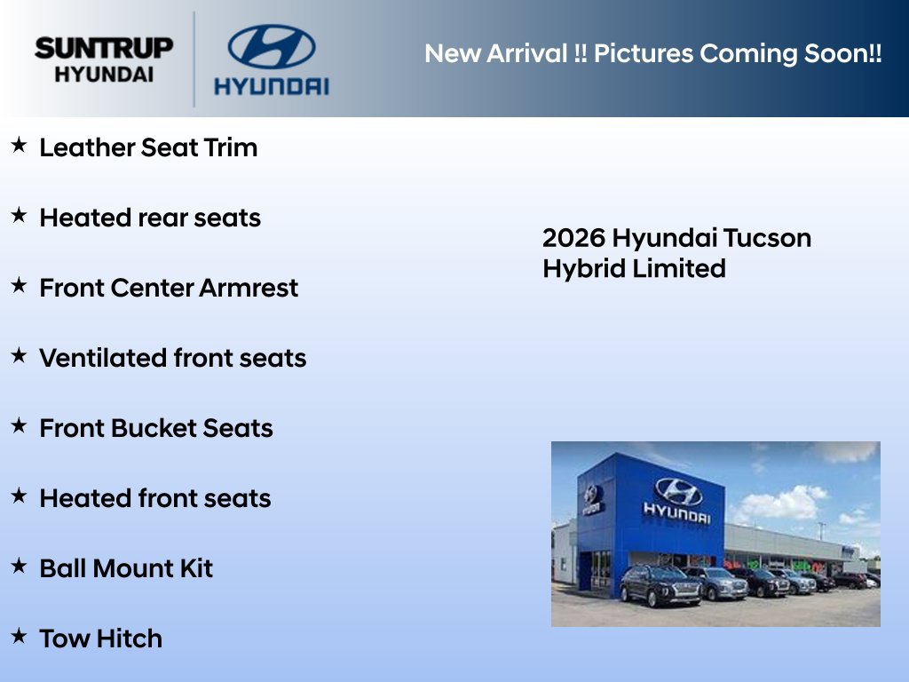 New 2026 Hyundai Tucson Limited w/ Tow & Go Package AWD/4WD image 5