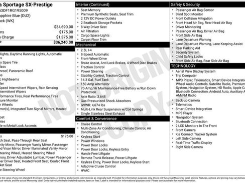 Certified 2024 Kia Sportage SX FWD image 2