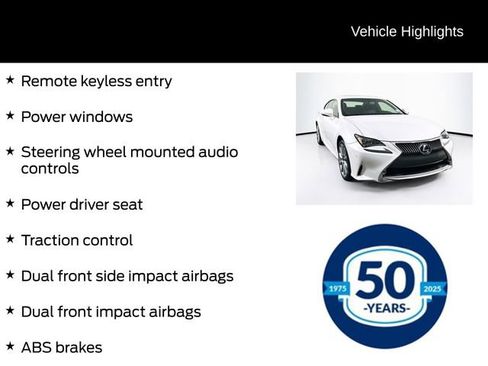 Used 2016 Lexus RC 300 AWD w/ Navigation System Package image 16