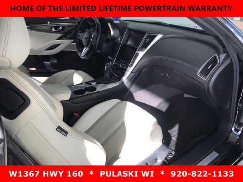 Used 2017 INFINITI Q60 2.0t image 4