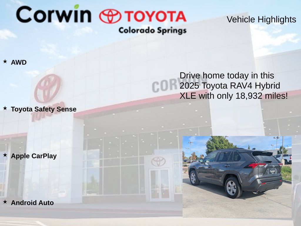 Used 2025 Toyota RAV4 XLE AWD/4WD image 6
