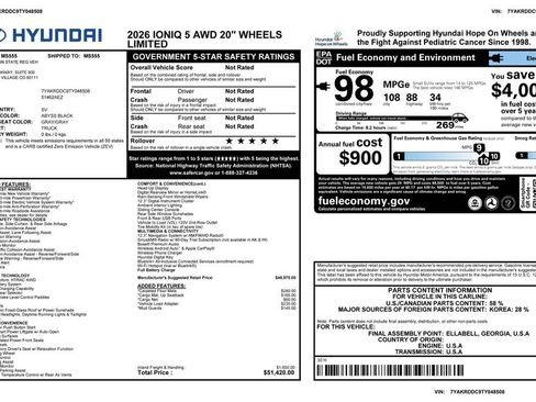 Used 2026 Hyundai Ioniq 5 Limited image 4