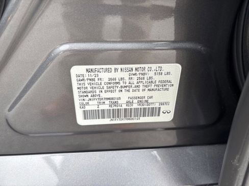 Used 2024 INFINITI Q50 Red Sport 400 image 27