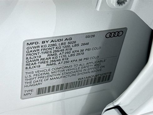 Used 2026 Audi Q3 quattro 2.0T AWD/4WD image 32