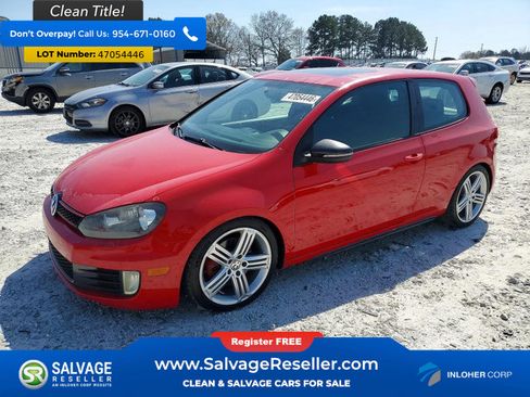 Used 2012 Volkswagen Golf 2-Door image 1