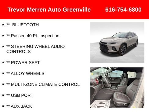 Used 2021 Chevrolet Blazer RS w/ Enhanced Convenience Package image 13