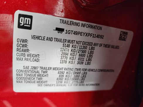 Used 2023 GMC Sierra 2500 AT4 w/ Gooseneck/5TH Wheel Package image 61