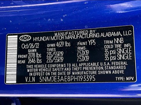 Used 2023 Hyundai Tucson Limited FWD image 37