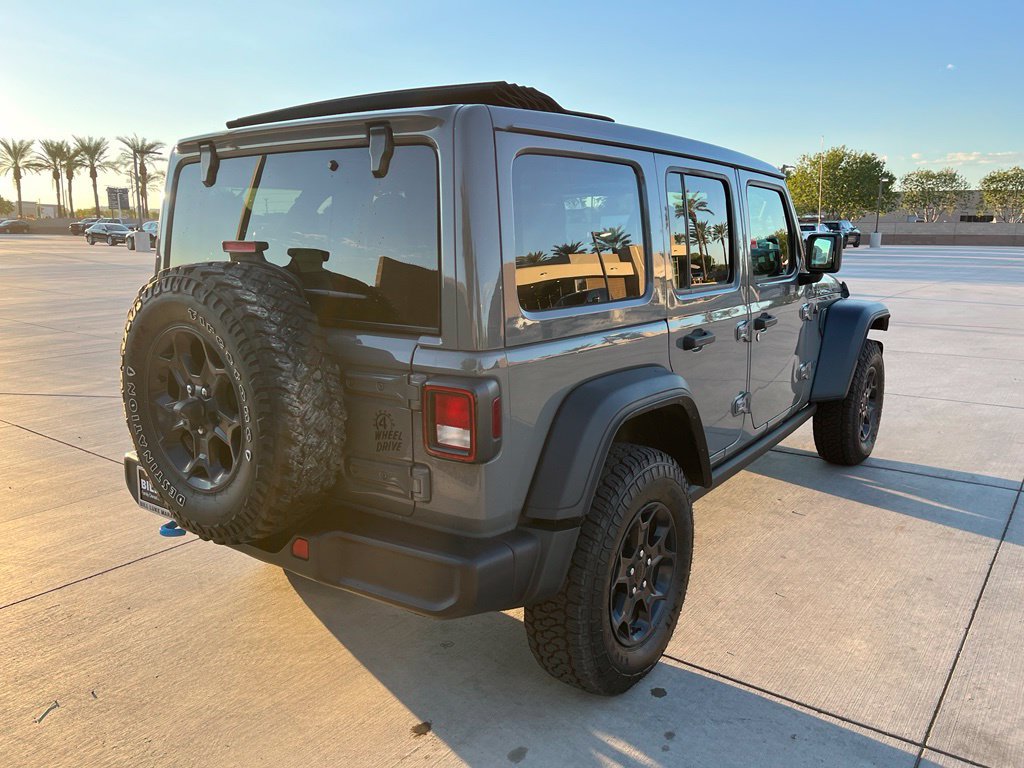 Used 2023 Jeep Wrangler Unlimited w/ Sun & Screen Package AWD/4WD image 8