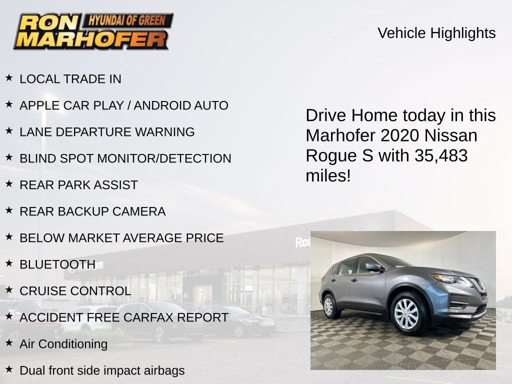Used 2020 Nissan Rogue S FWD image 15