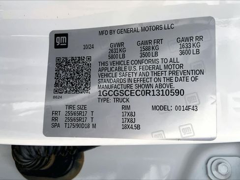 Certified 2024 Chevrolet Colorado LT w/ LT Convenience Package RWD image 36