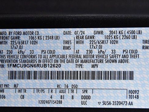 Used 2024 Ford Escape Active w/ Tech Pack #2 image 14