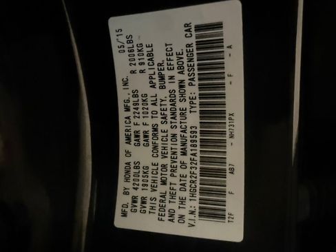 Used 2015 Honda Accord LX image 40