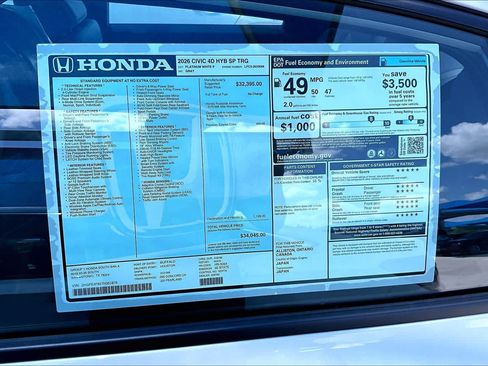 New 2026 Honda Civic Sport Touring image 18