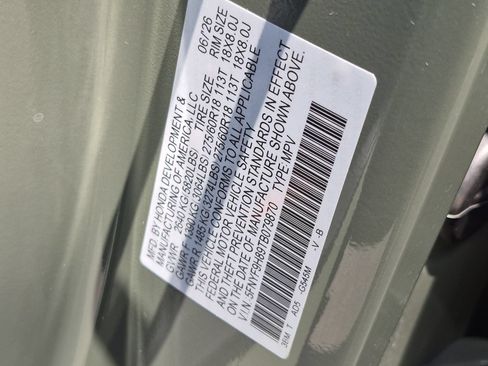 New 2026 Honda Passport TrailSport Elite image 16