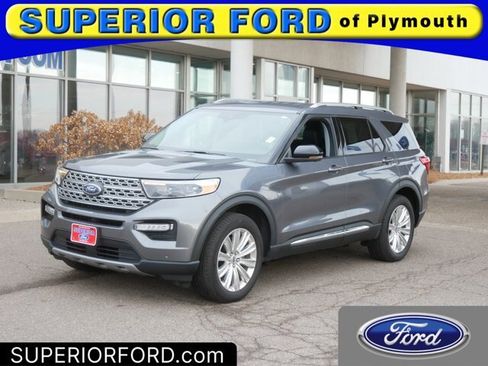Certified 2022 Ford Explorer Limited w/ Hybrid Equipment Group 310A image 1