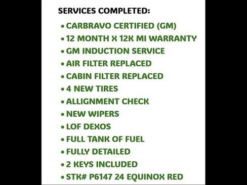 Certified 2024 Chevrolet Equinox LT AWD/4WD image 44